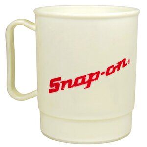 Snap-On Tools Plastic Mug Vintage 80s Promo Cup There is a Difference Slogan
